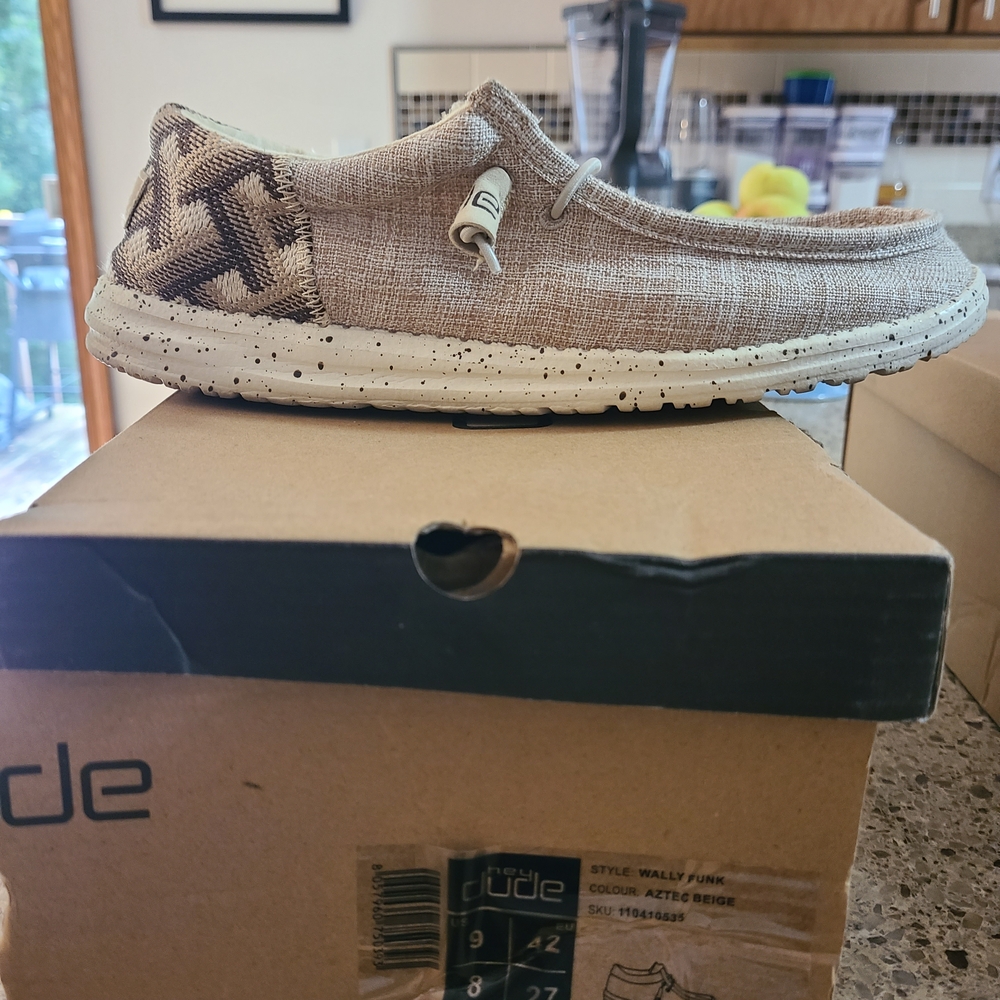 Hey Dude Beige Loafers